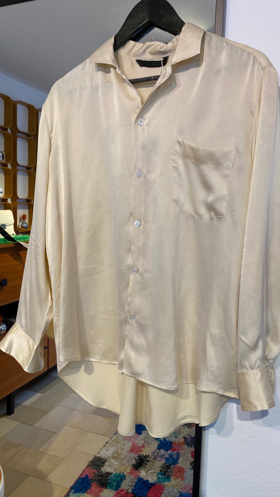 ZARA Seidenbluse/ M - lille.PLADS