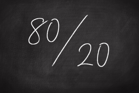 Die 80 / 20 Regel: spart Zeit, Geld & Ressourcen - lille.PLADS