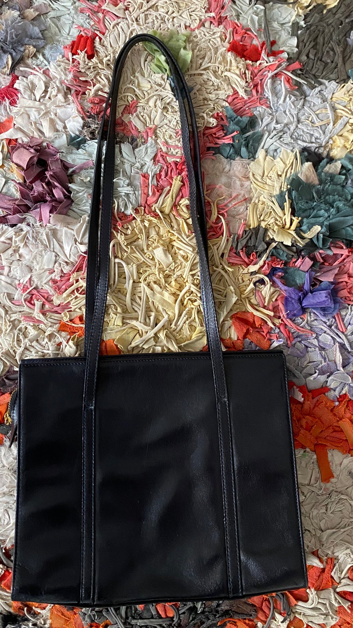Vintage Goldpfeil Schultertasche