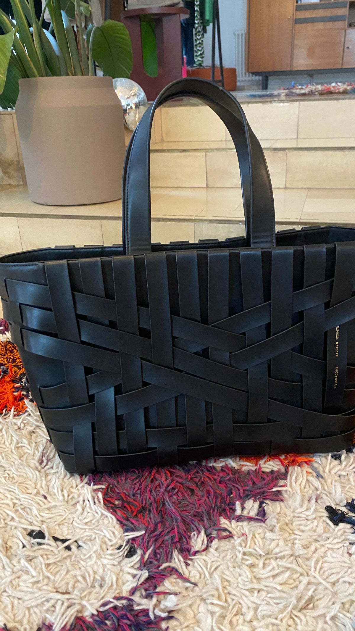 Liviana Conti Shopper/ blk