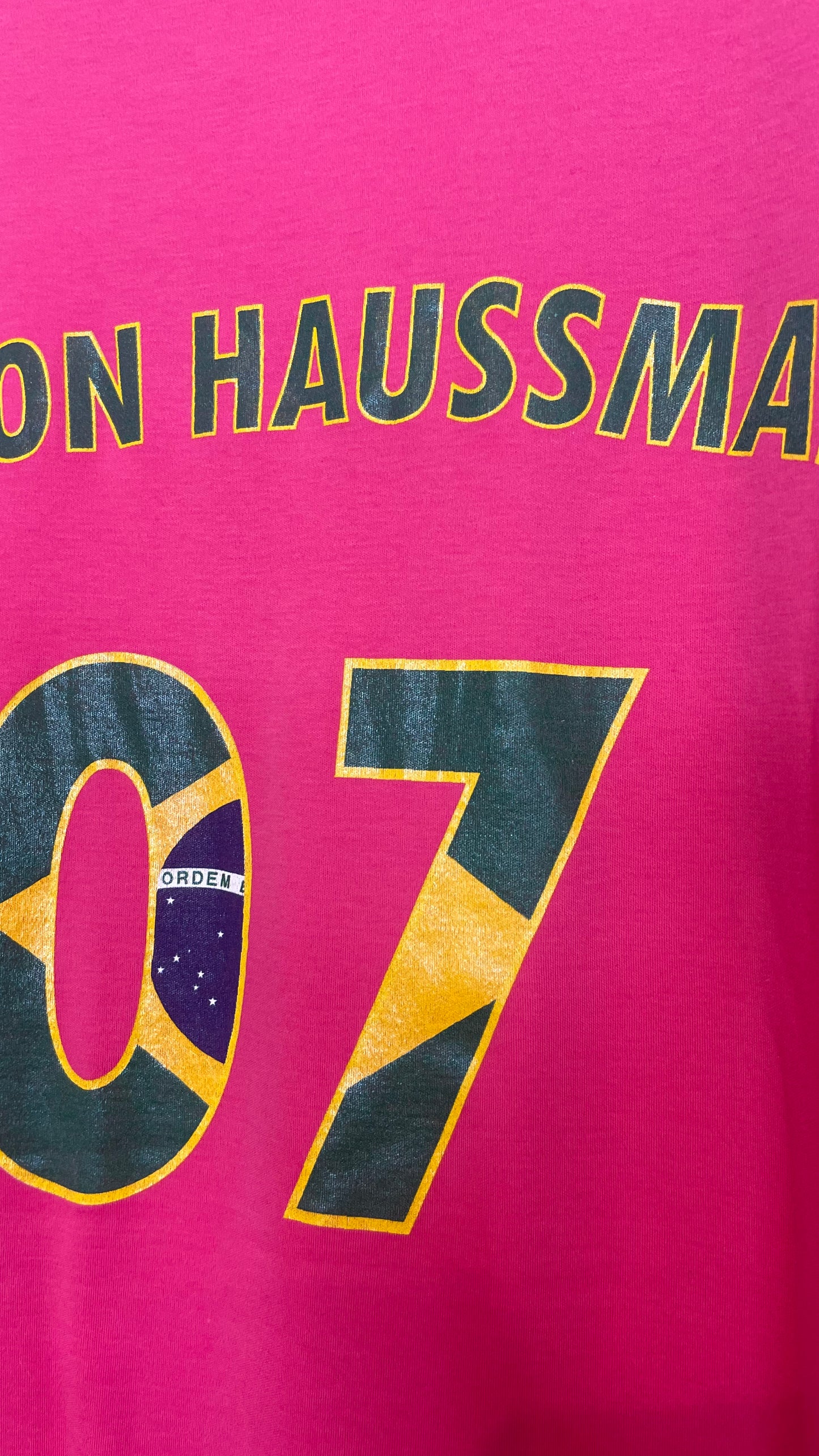 MAISON HAUSSMANN T-Shirt mit Backprint / M