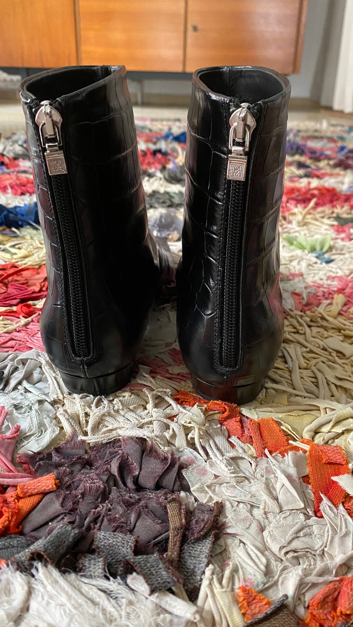 TOTEME Stiefeletten Kroko/ 37