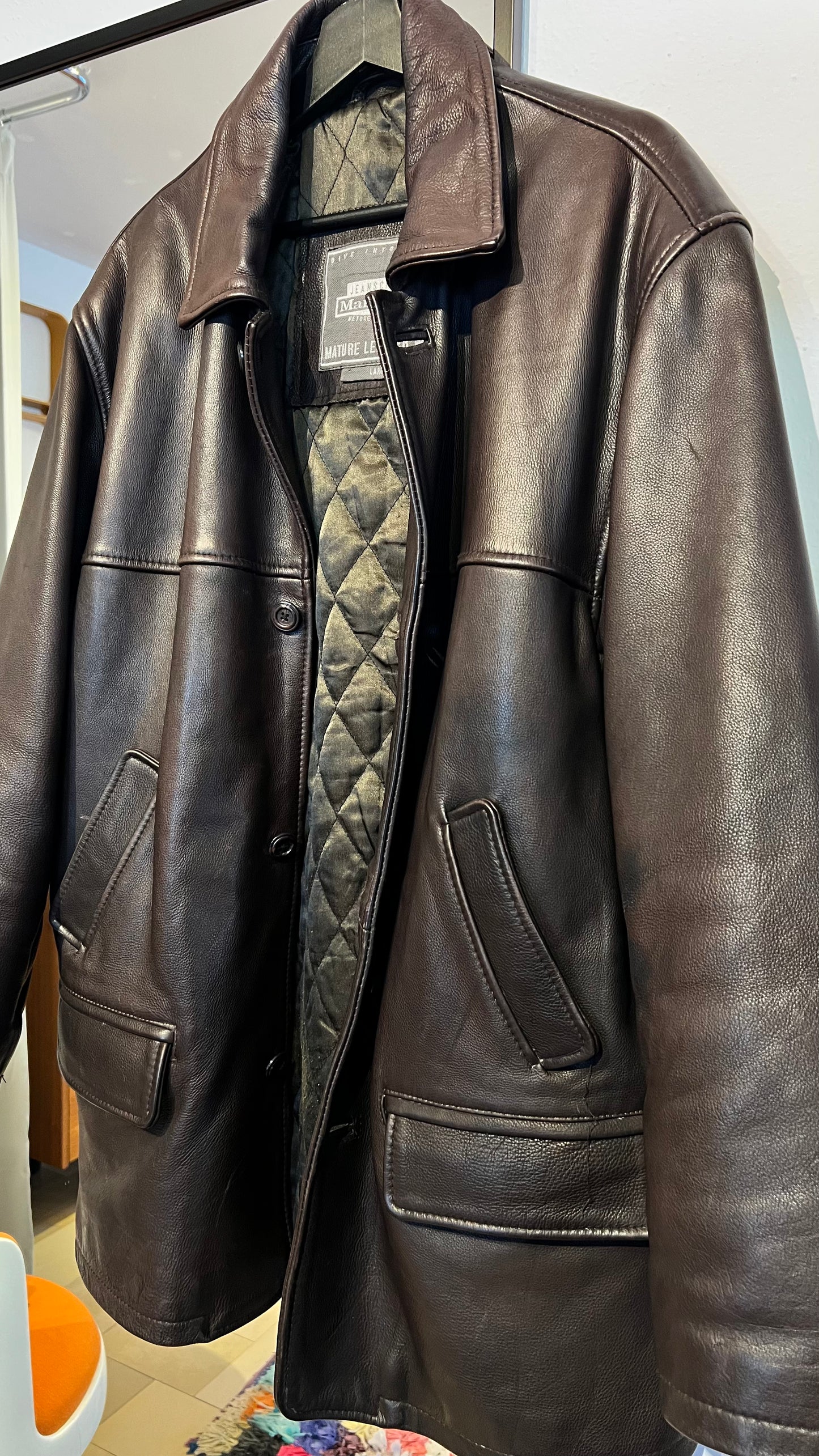 MARC O‘POLO Vintage Lederjacke