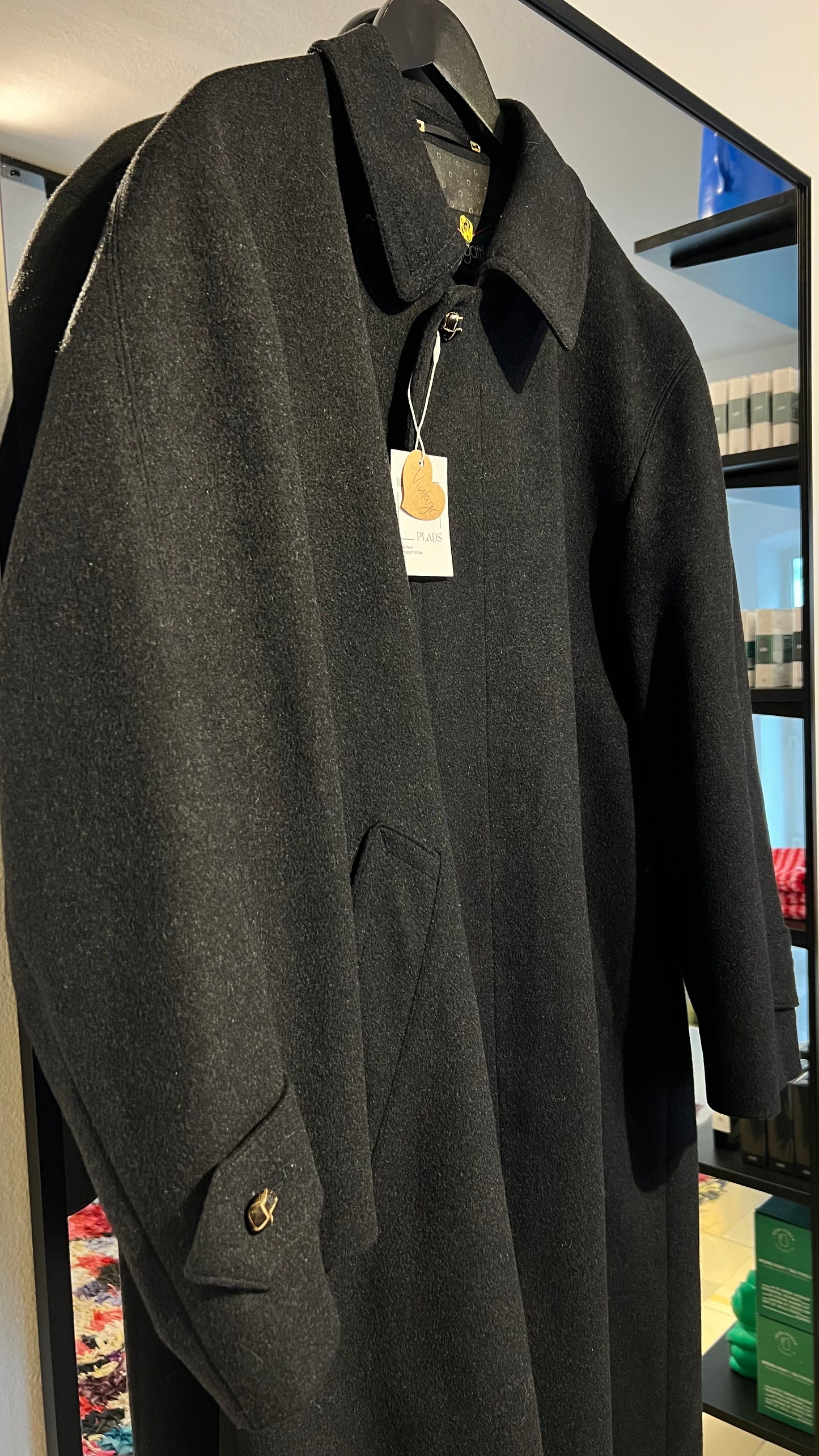 BUGATTI Vintage Wollmantel