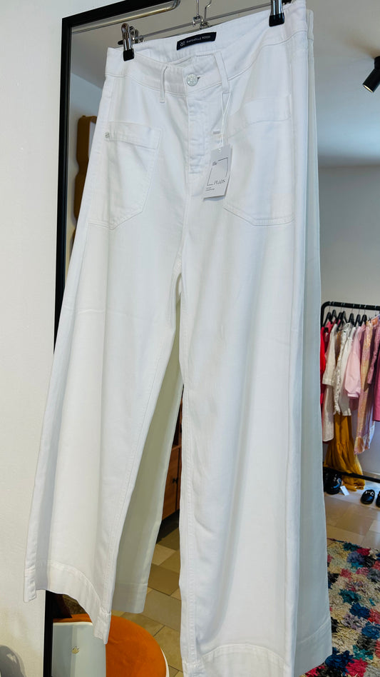 RAFFAELO ROSSI Jeans Wide Leg weiß
