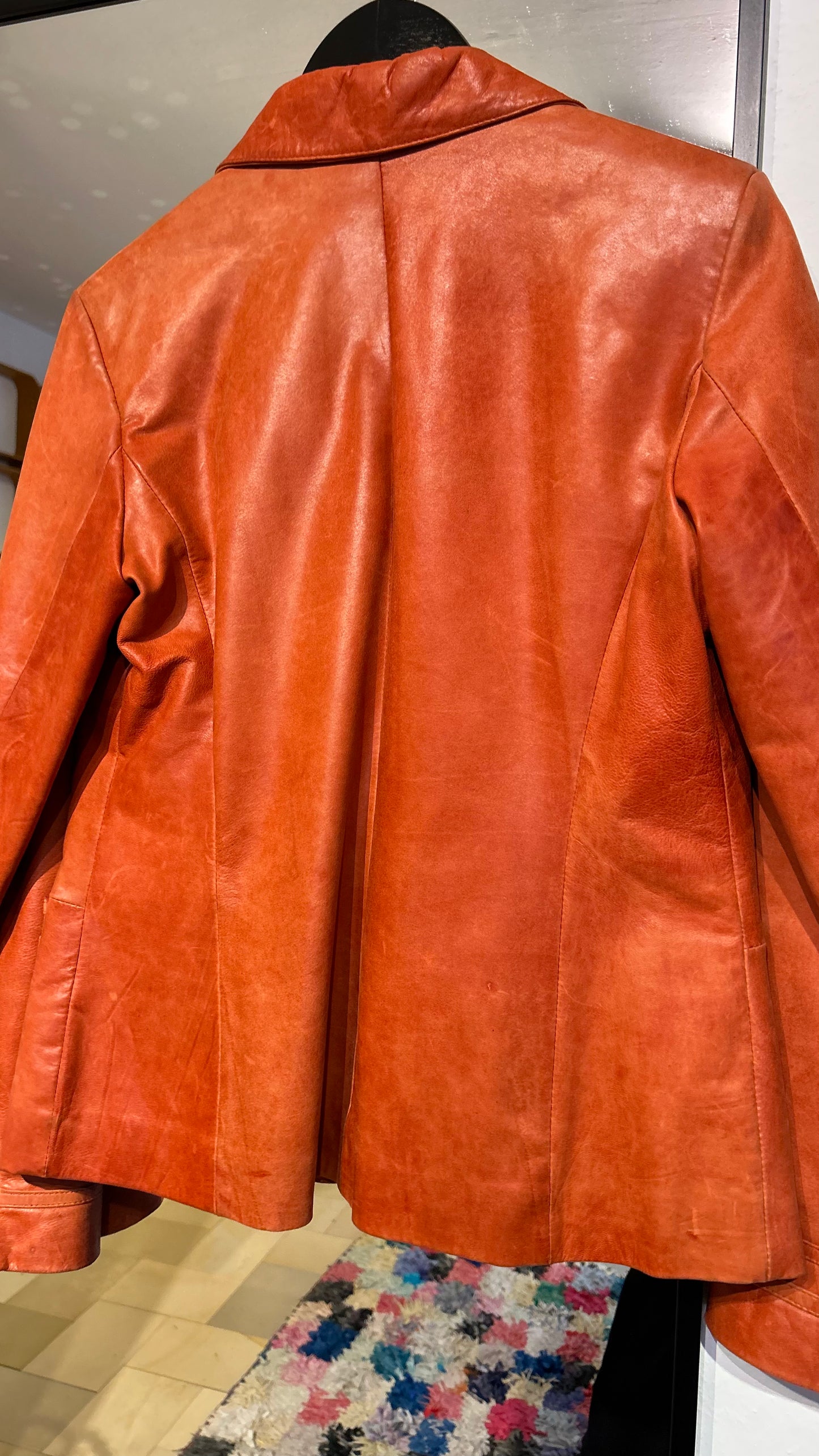 REBEL by Rino & Pelle - Lederjacke rostbraun / 40