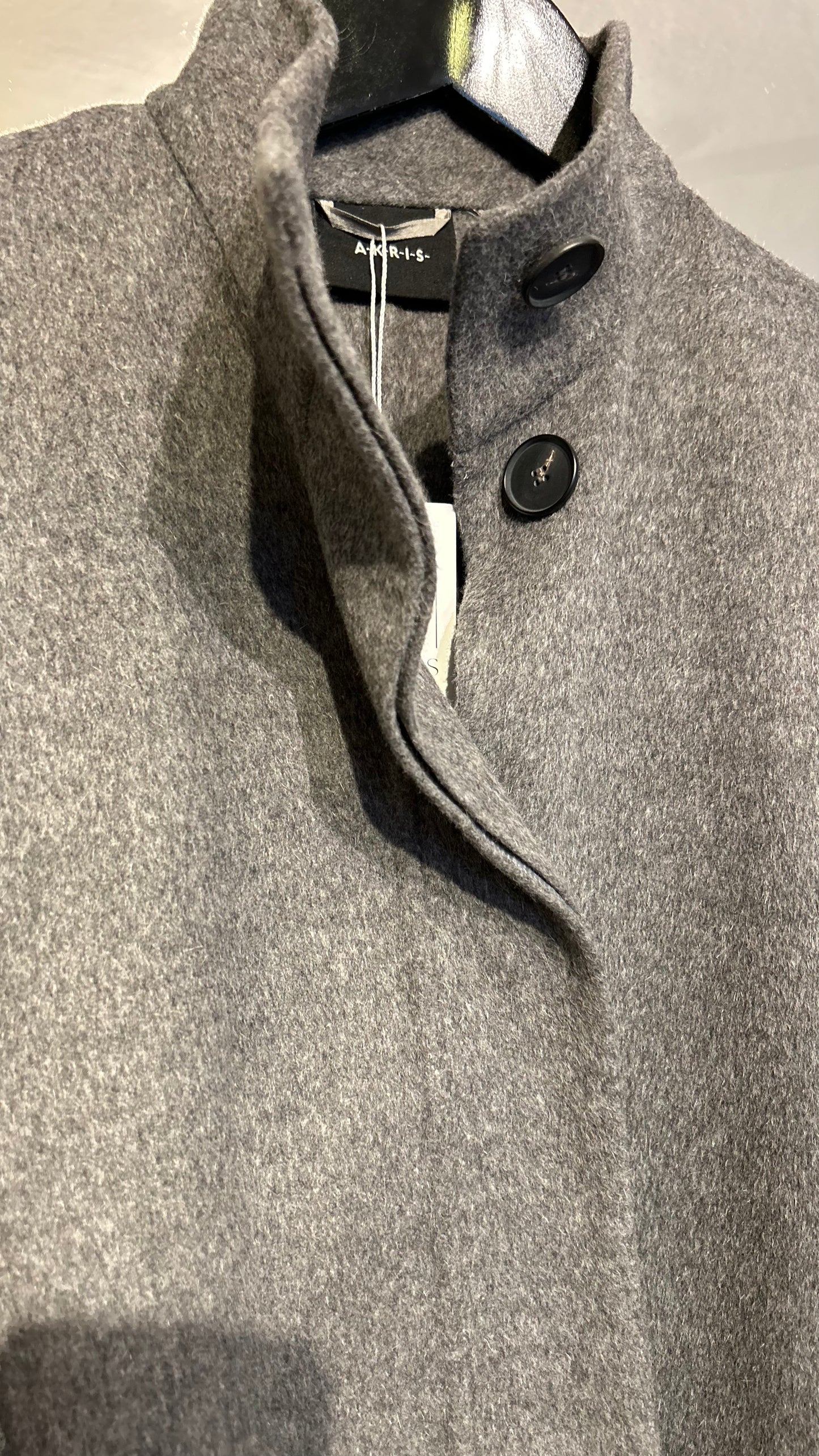 AKRIS Mantel grau / S