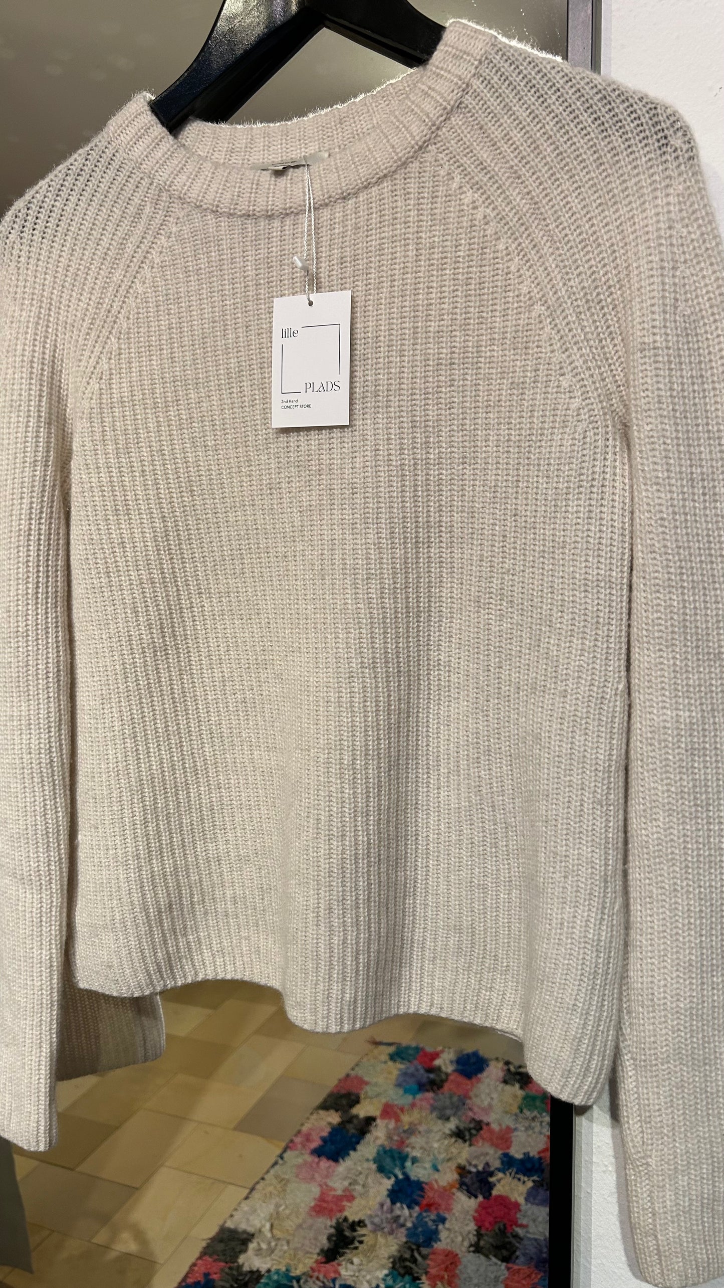 VINCE Cashmerepullover creme / XS