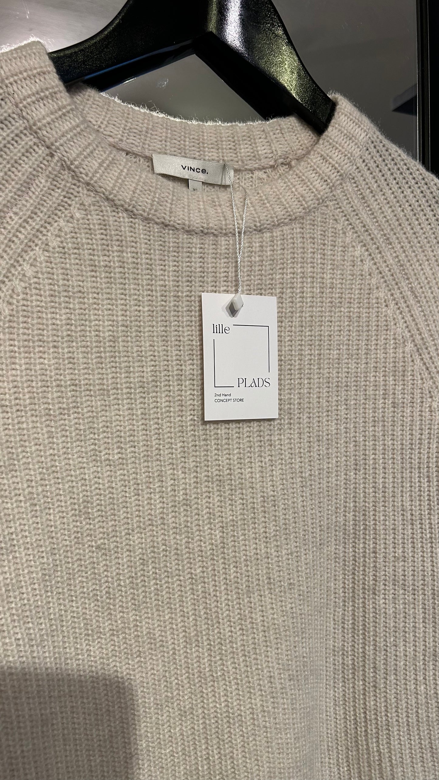 VINCE Cashmerepullover creme / XS