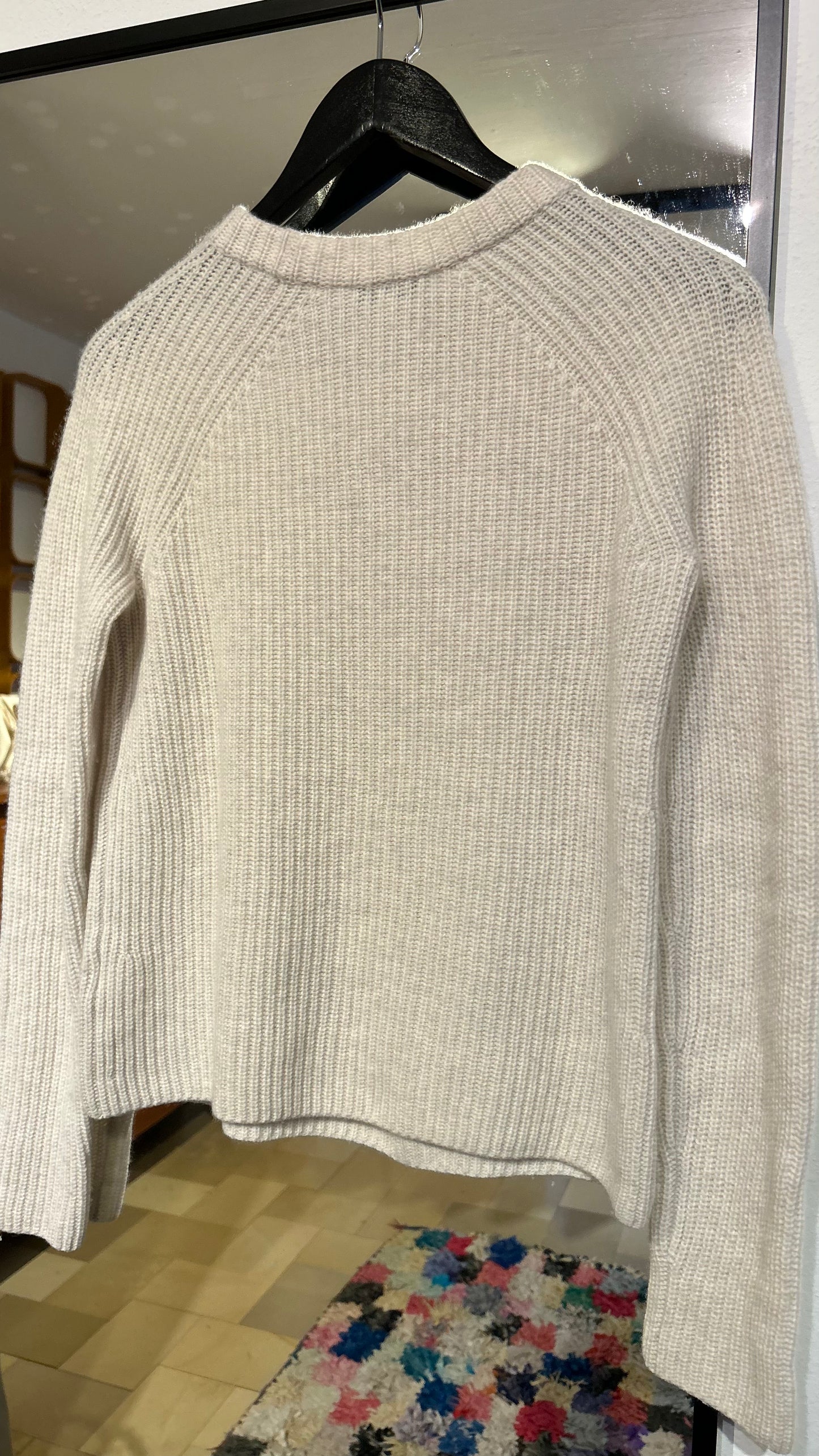 VINCE Cashmerepullover creme / XS