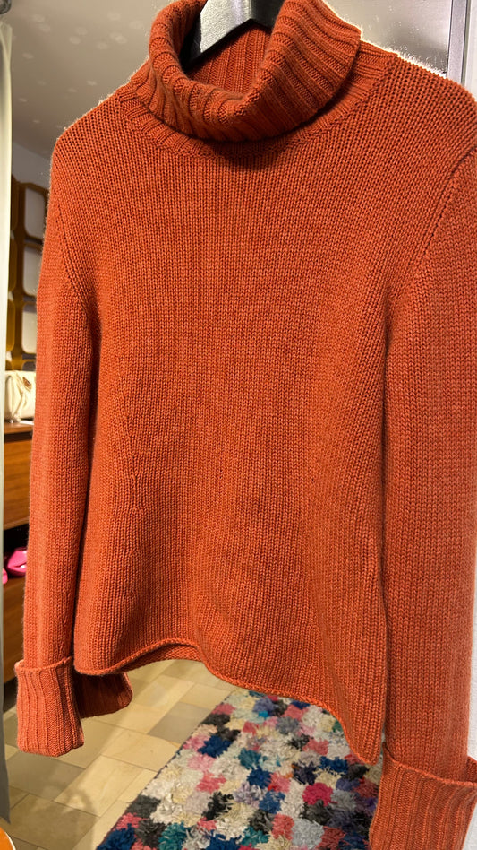 JOE TAFT Cashmere-Pullover rostbraun / 40