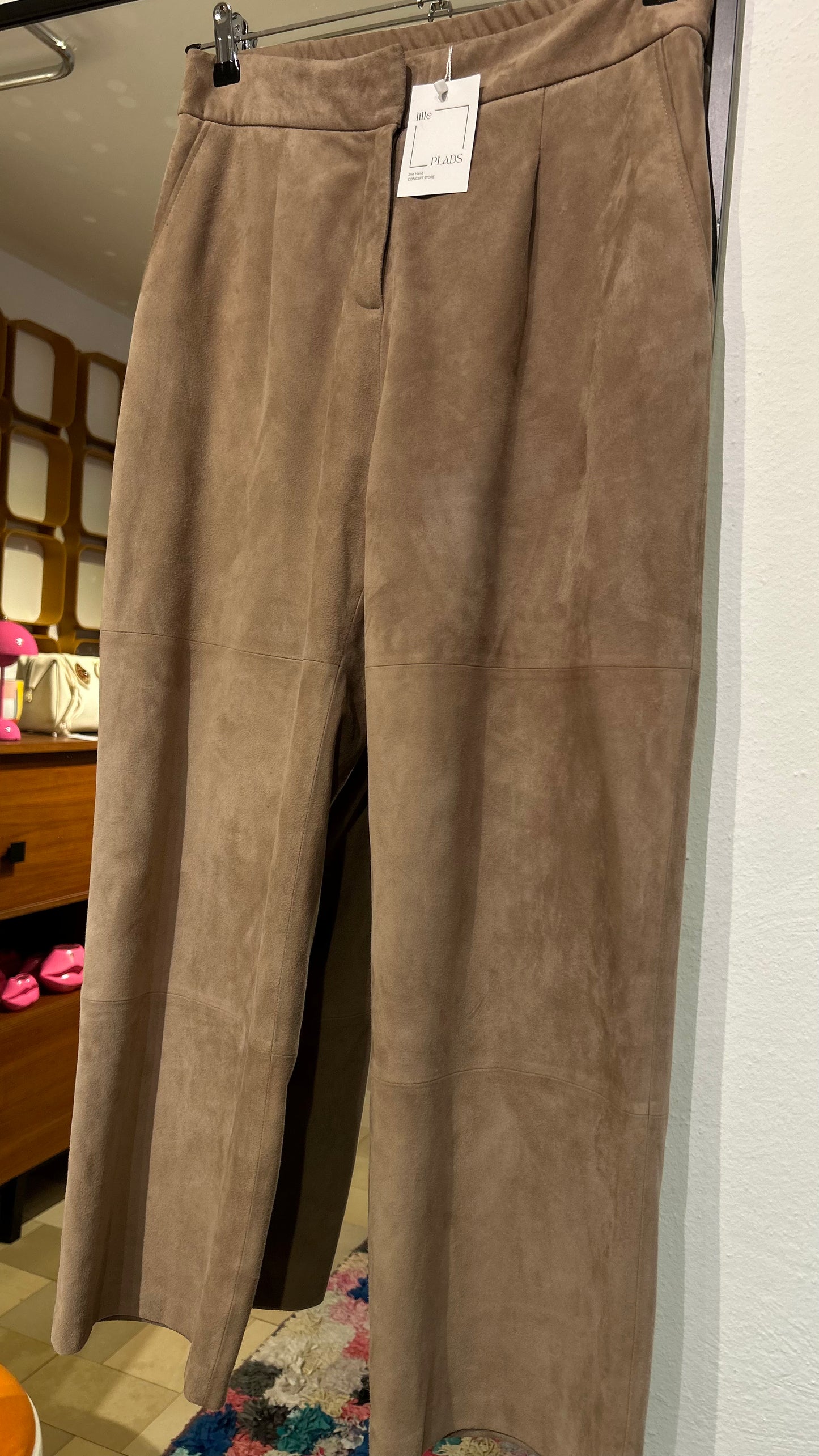 IRIS VON ARNIM Lederhose beige / 36