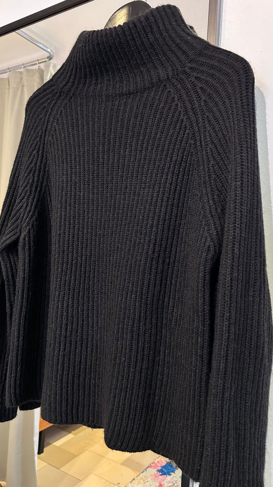 DRYKORN Wollpullver blk / M