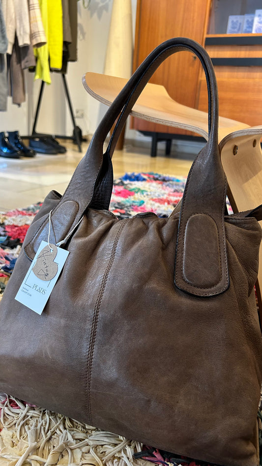 COCCINELLE Vintage Handtasche braun