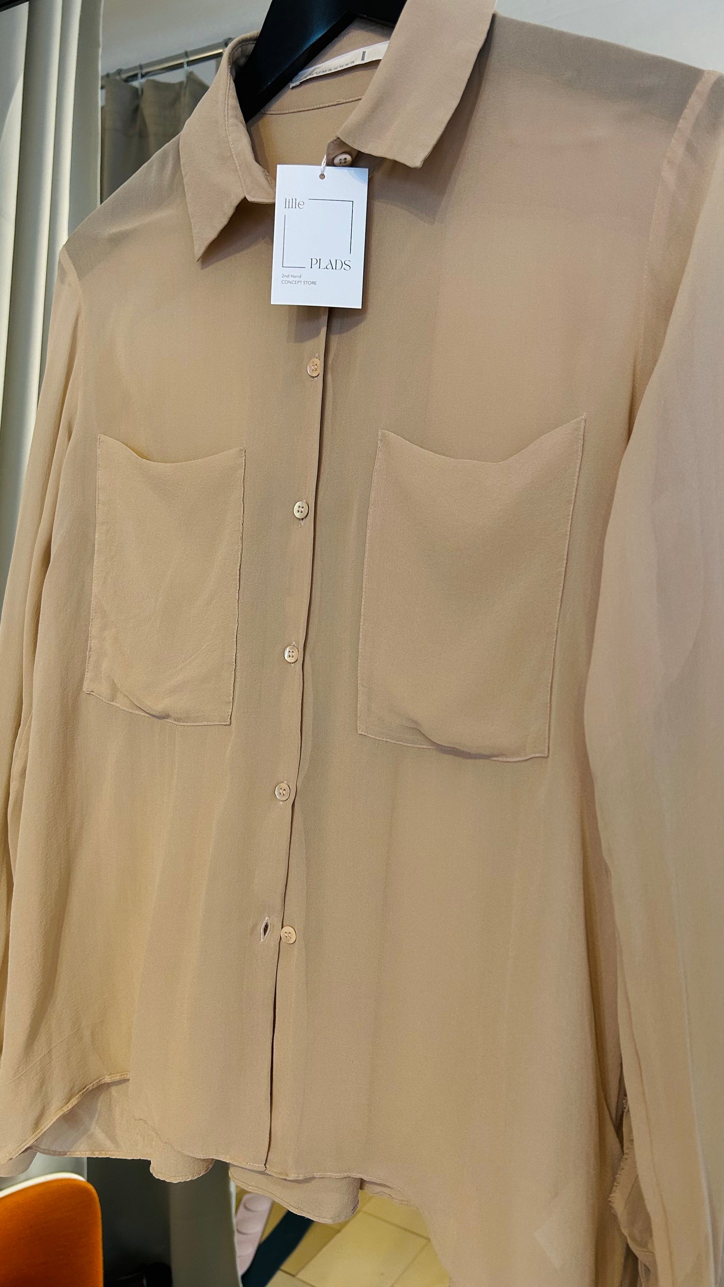 SCHUMACHER Seidenbluse altrosa