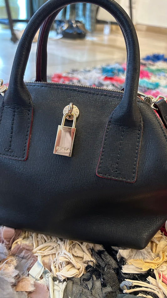 FURLA Tasche Mini schwarz