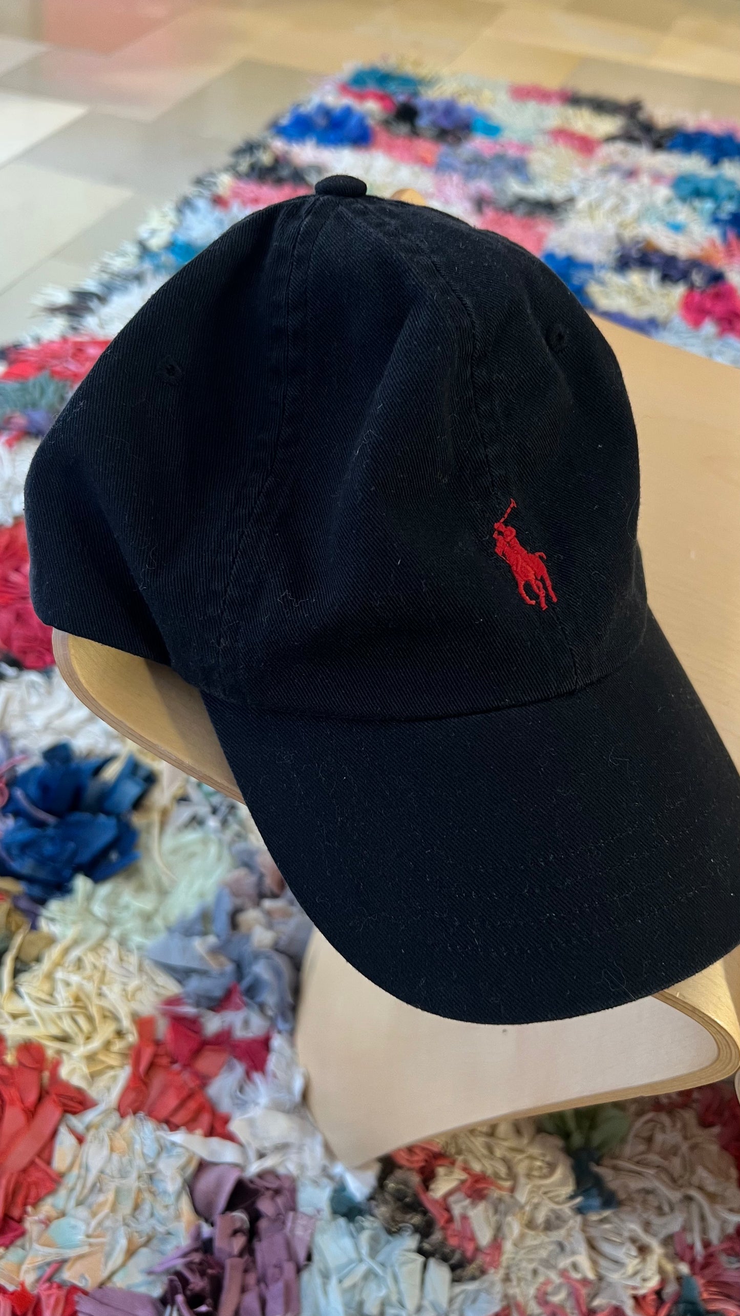 RALPH LAUREN Base Cap blk