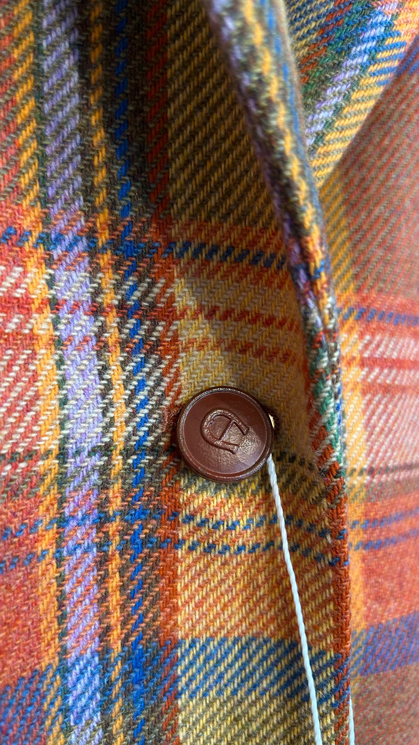 AIGNER Vintage Wollblazer Kariert / S-M