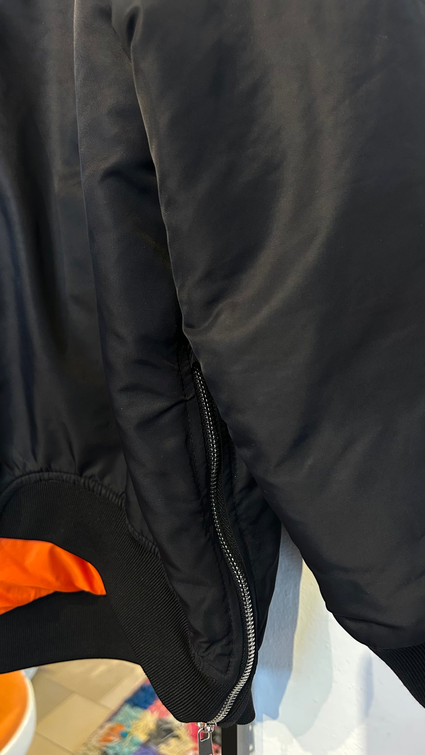 ZARA Bomberjacke schwarz / S