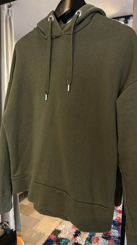 CLOSED Kapuzenpullover olivgrün / S