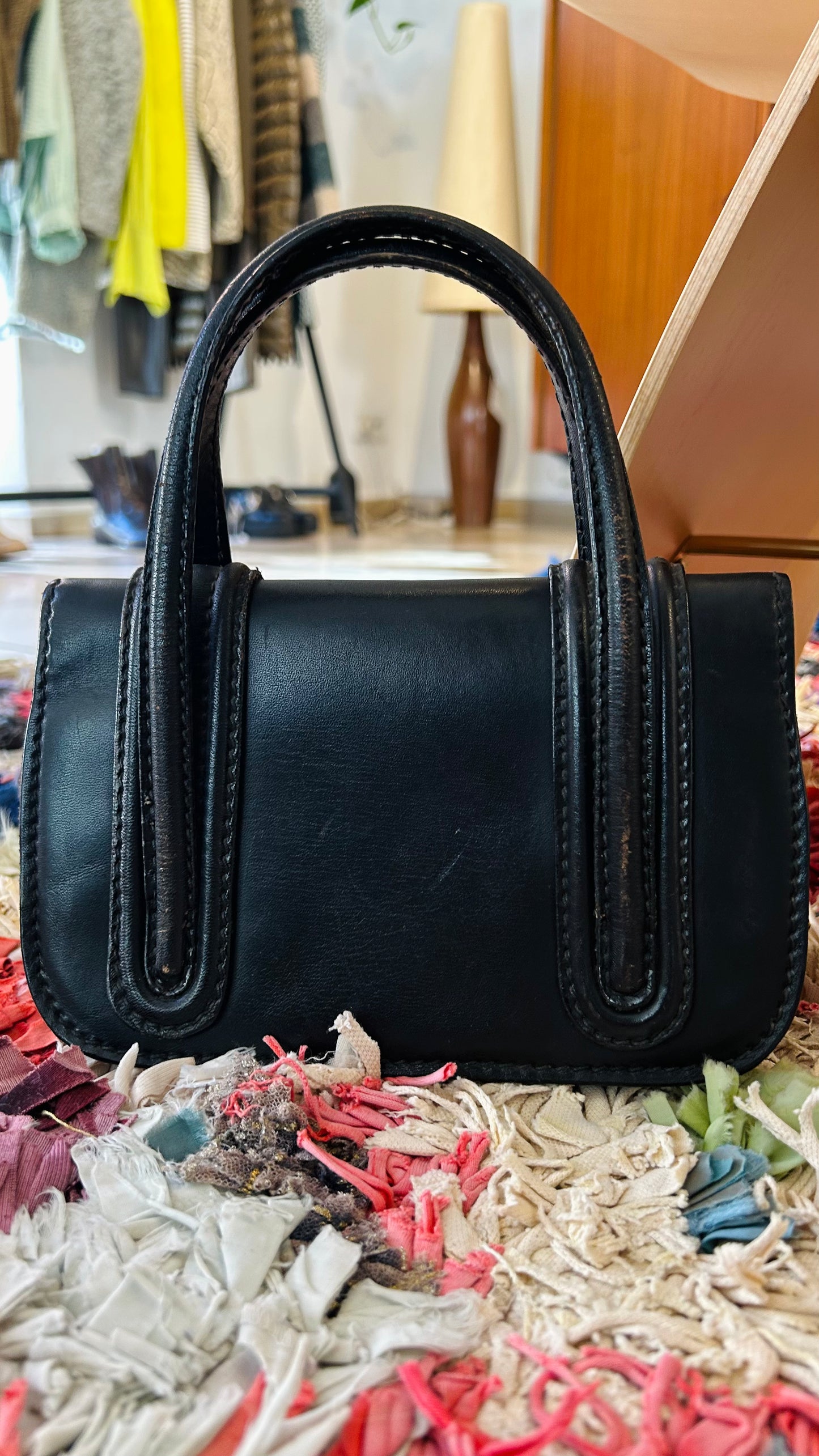 VINTAGE Minibag schwarz