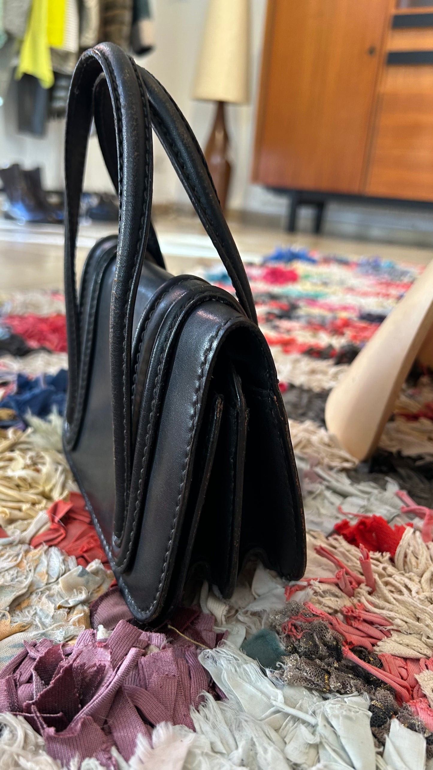 VINTAGE Minibag schwarz