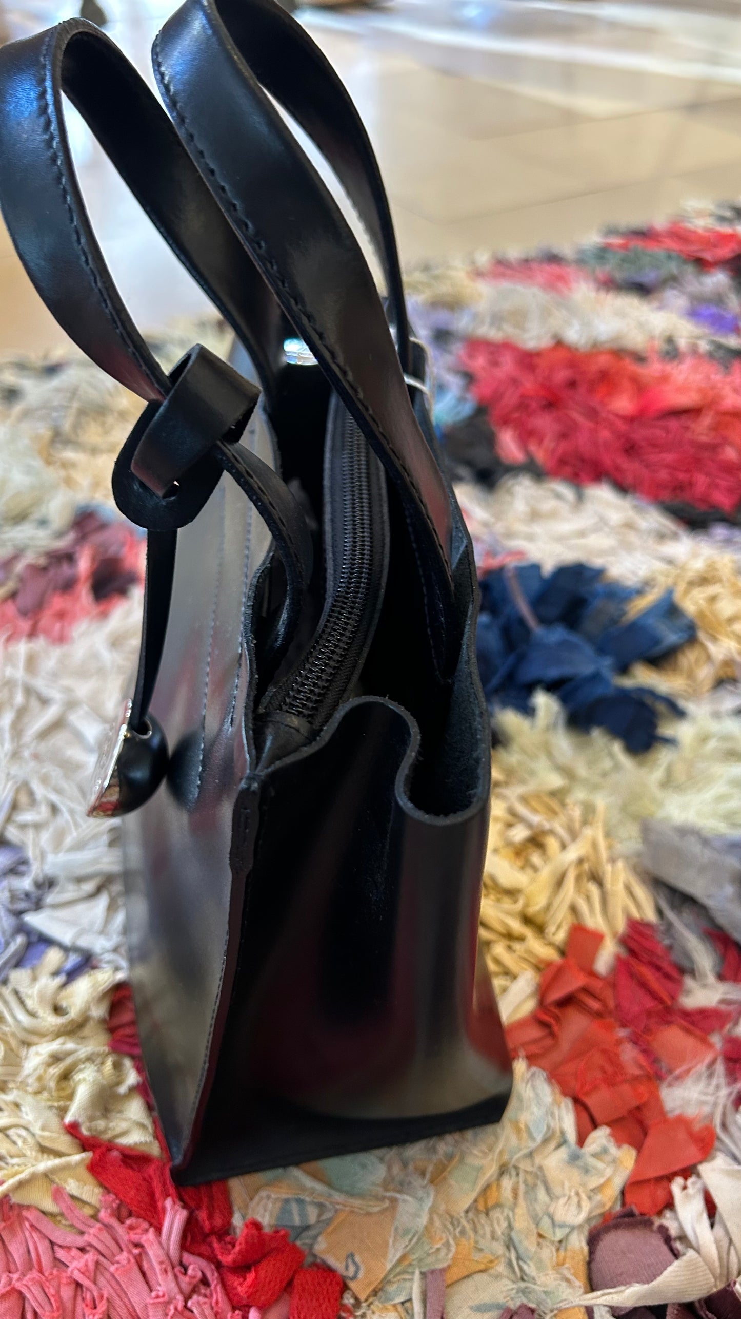 FURLA Minibag schwarz
