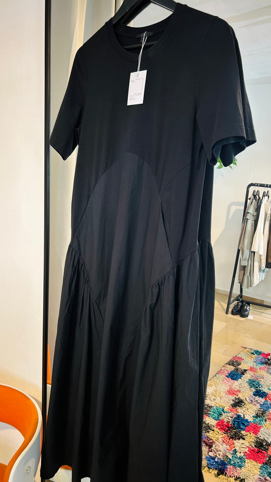 COS Kleid schwarz Maxi Ballon