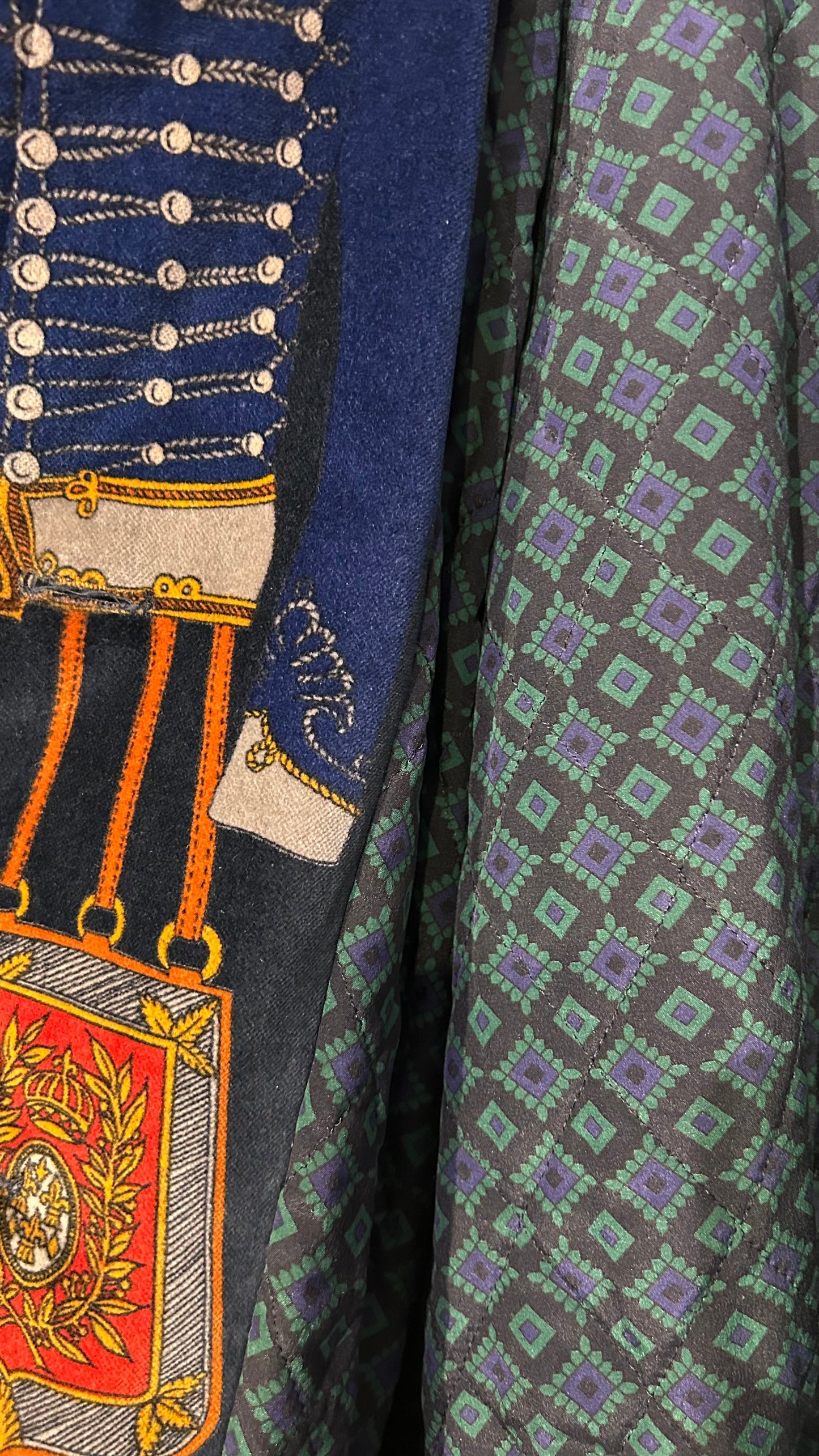 ESCADA Vintage Bomberjacke Samt / M