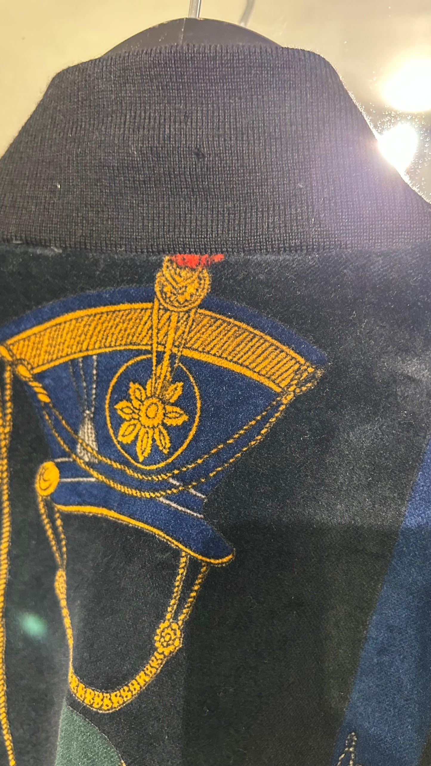 ESCADA Vintage Bomberjacke Samt / M