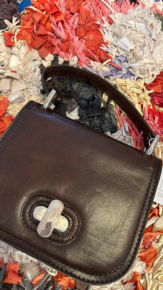 VINTAGE Handtasche braun