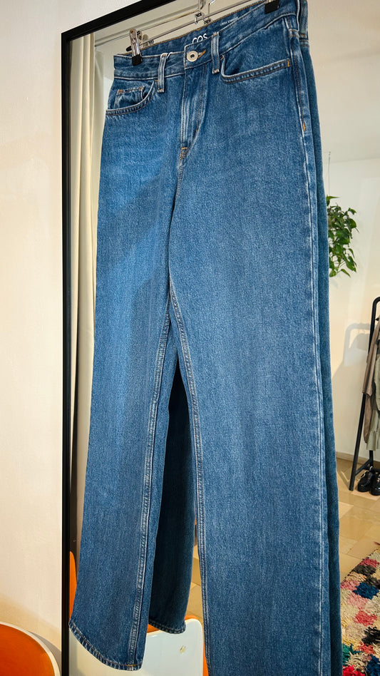COS Jeans Loose Straight 26 blau
