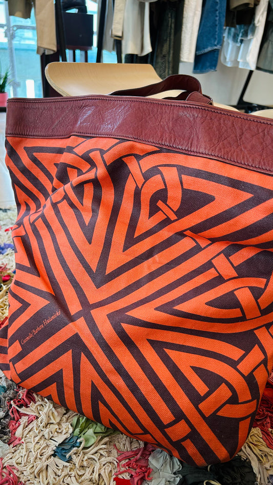 COCCINELLE Shopper braun/orange