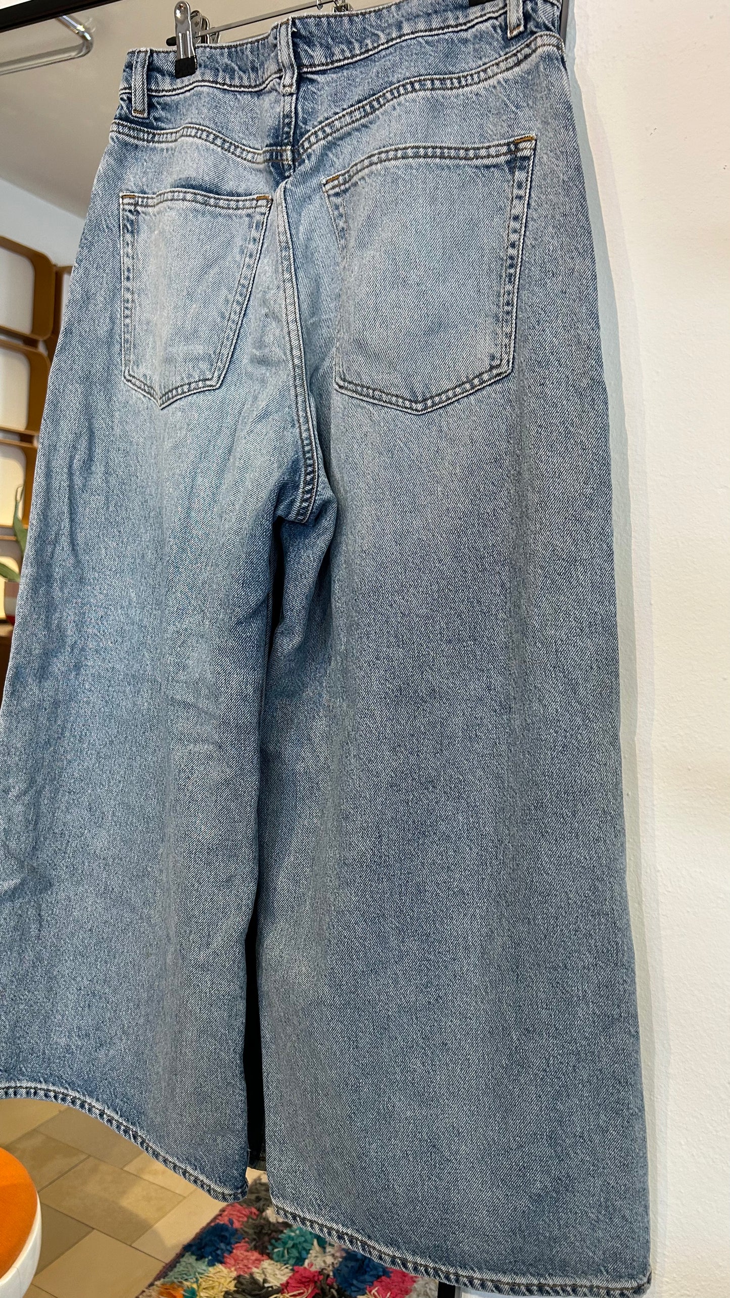 ARKET Jeans Culotte light blue Denim