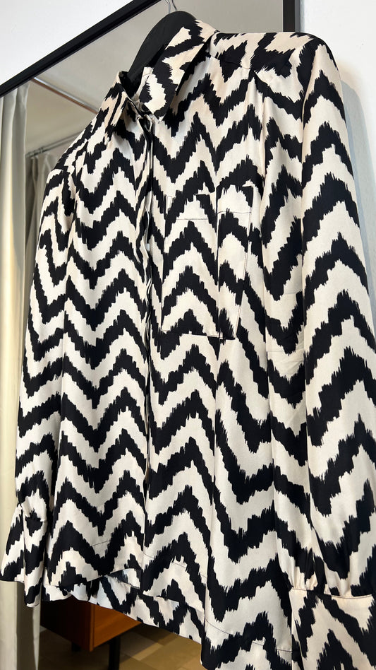 LUISA CERANO Seidenbluse / S