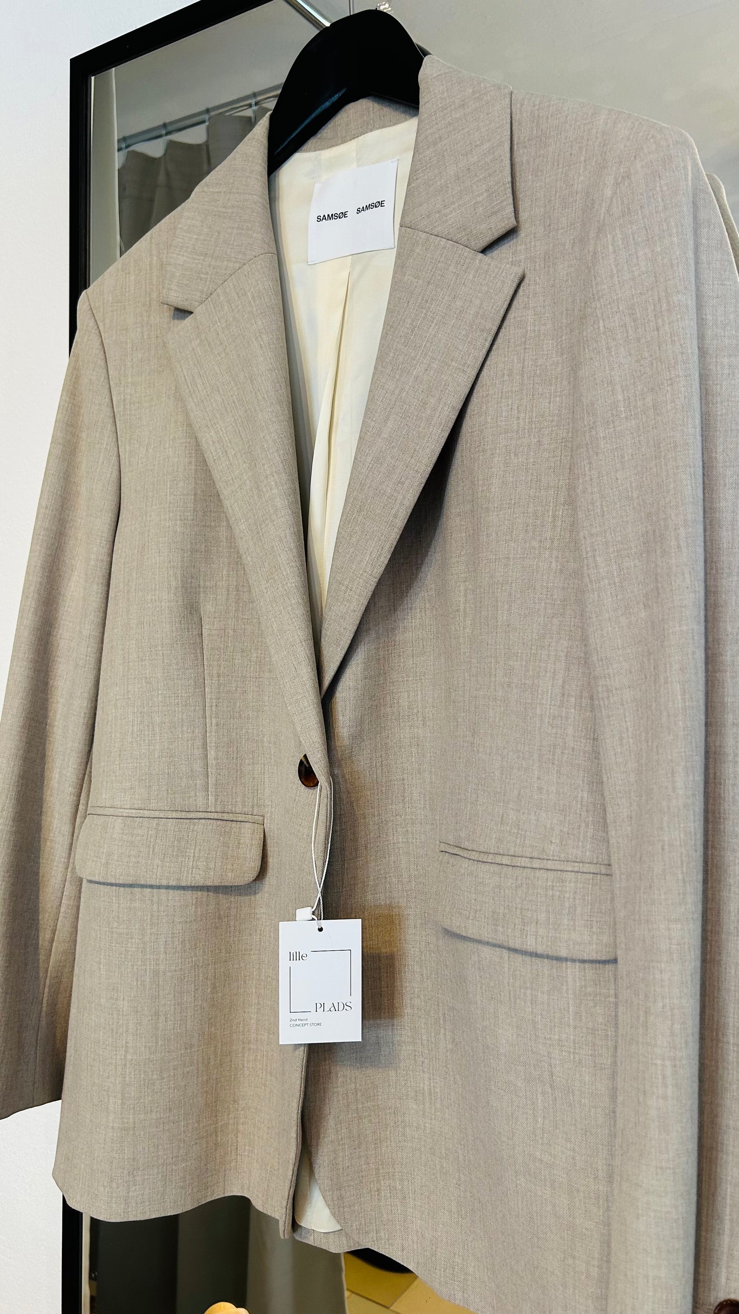 SAMSOE SAMSOE Haven Blazer greige