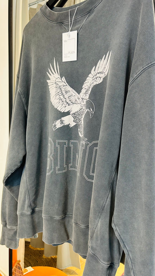 ANINE BING Sweatshirt M anthrazit