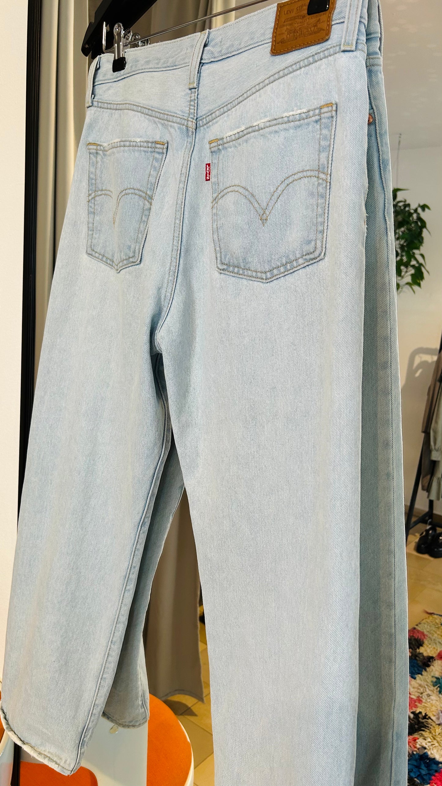 LEVIS Jeans Ribcage  29 hellblau