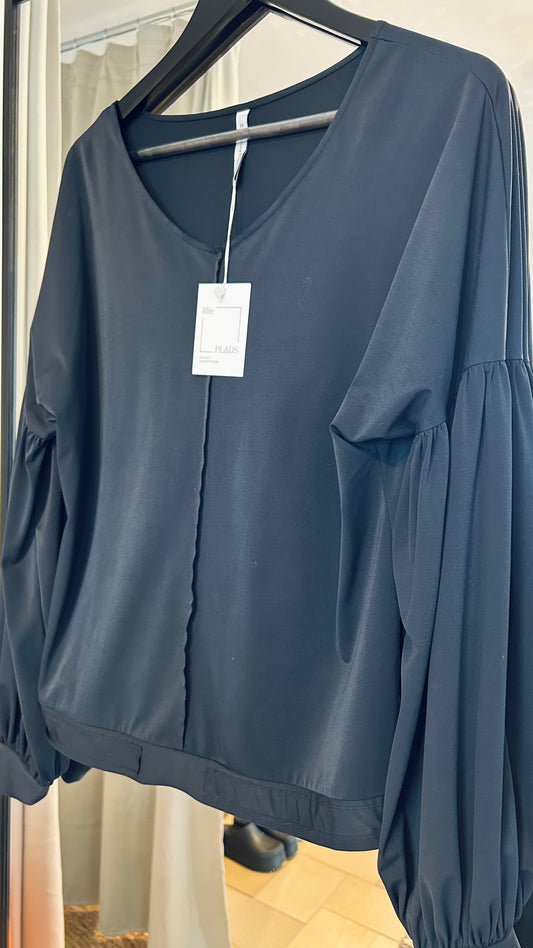 ANIA SCHIERHOLT Bluse schwarz