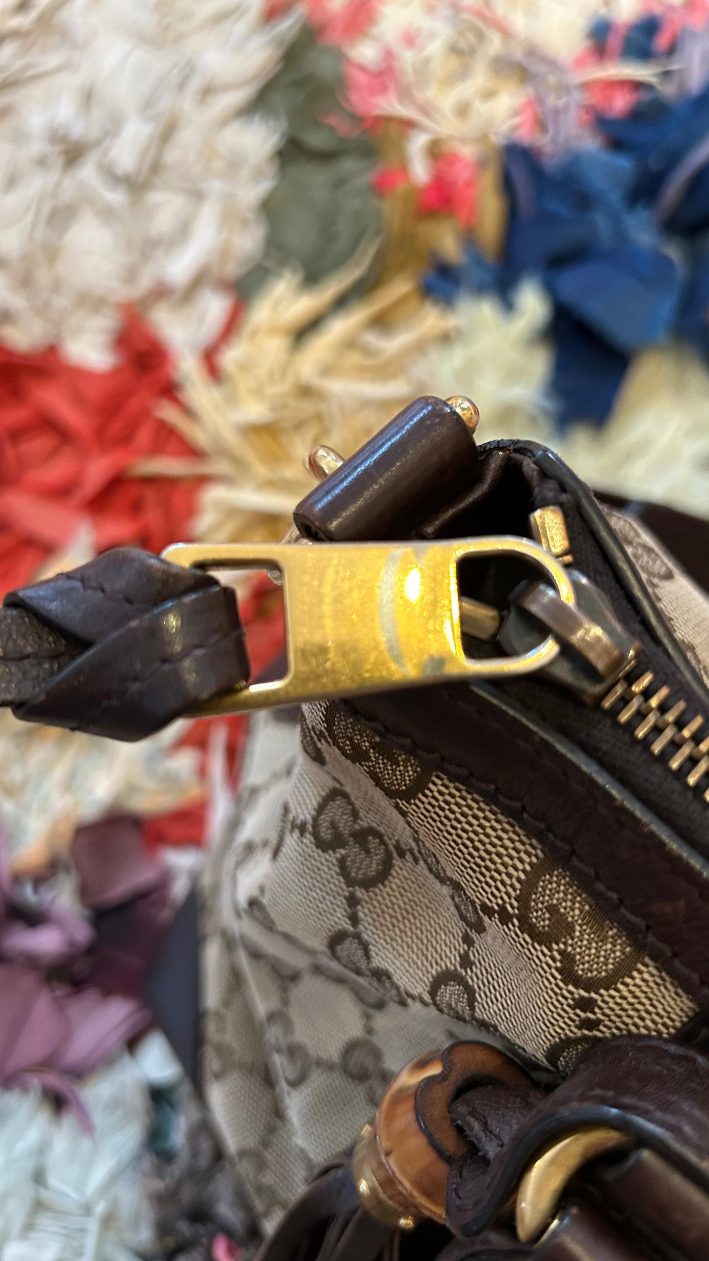 GUCCI Vintage Handtasche Boston - Monogram Canvas