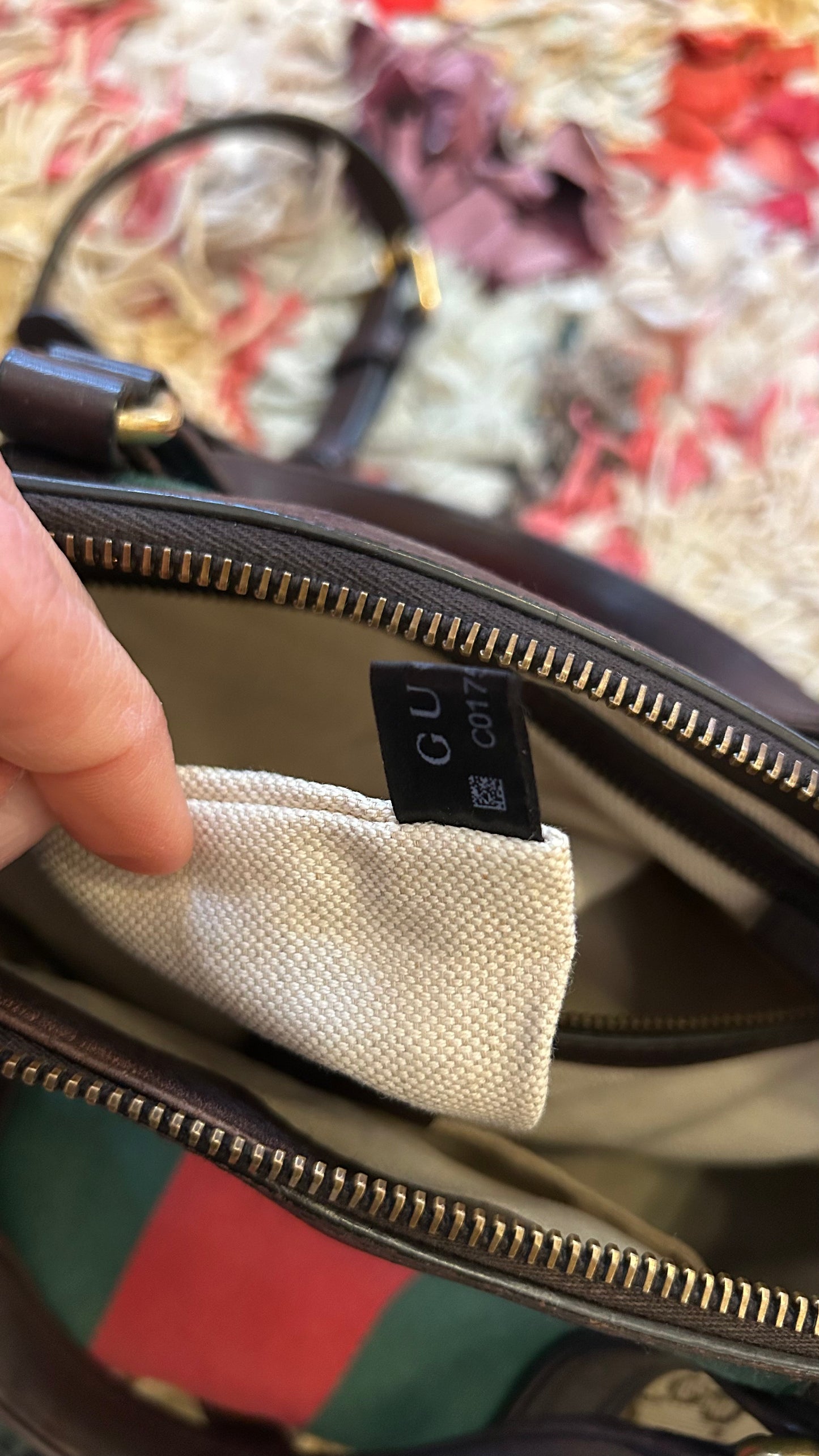 GUCCI Vintage Handtasche Boston - Monogram Canvas