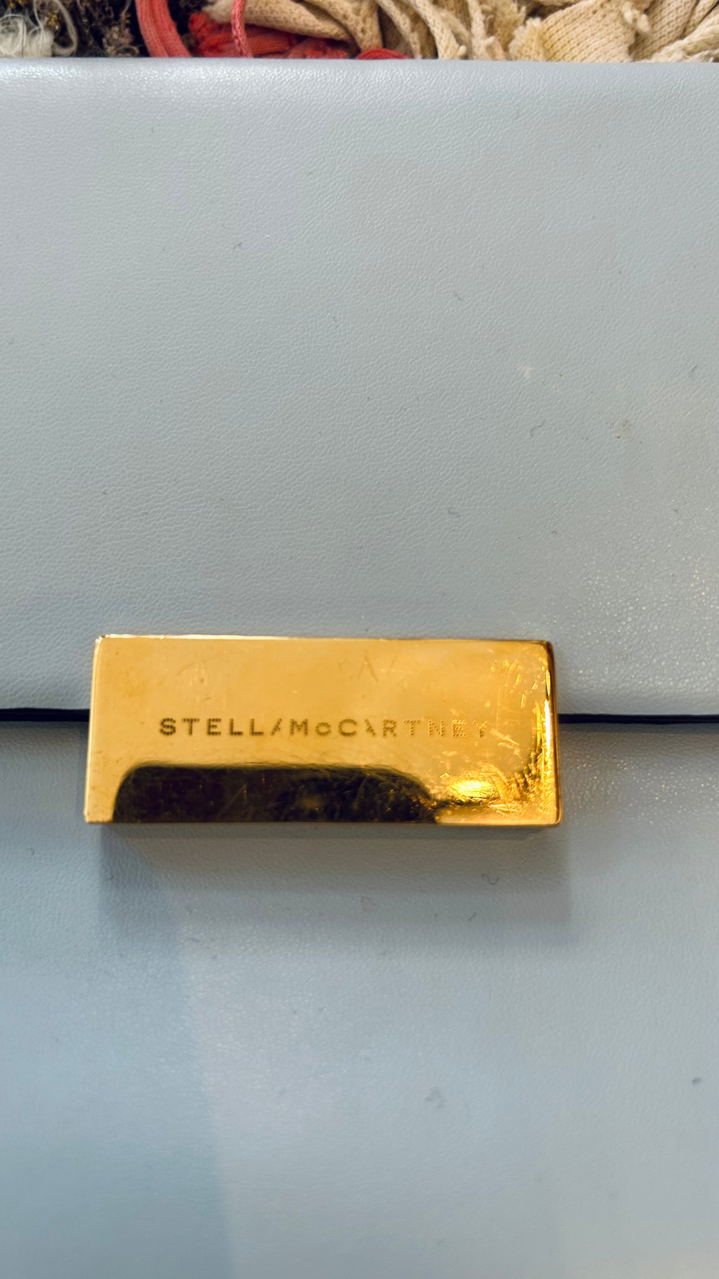 STELLA MC CARTNEY Clutch hellblau
