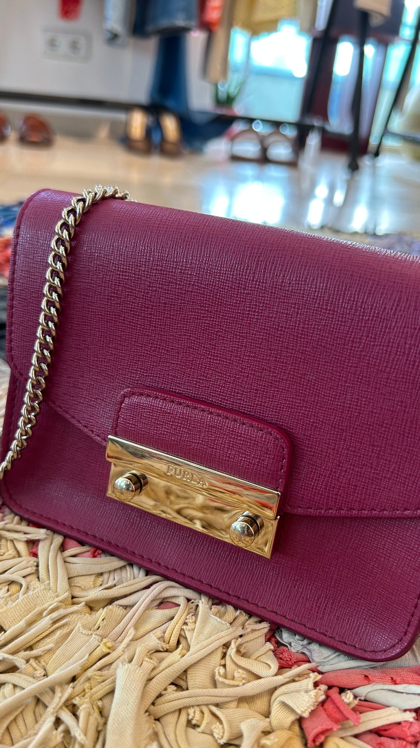 FURLA Tasche fuchsia