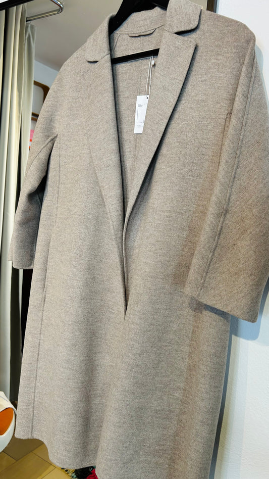 s'MAX MARA Wollmantel beige / S