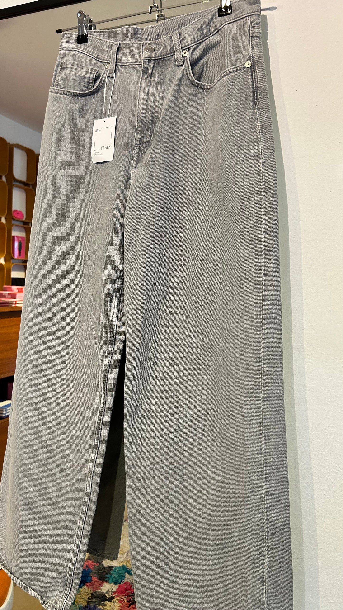 ARKET Jeans Wideleg lt gey / 27