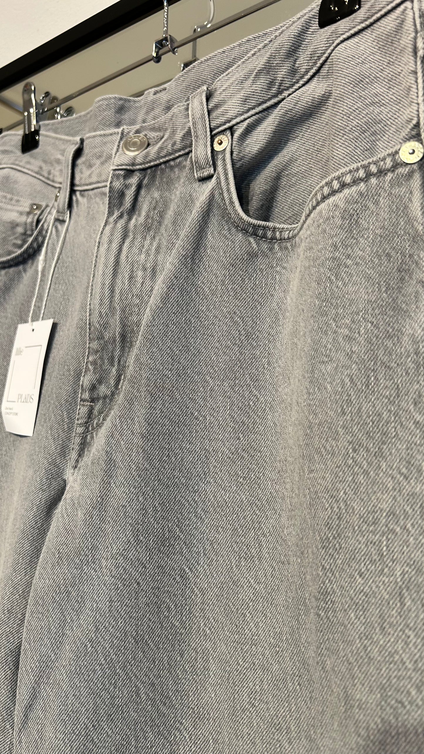 ARKET Jeans Wideleg lt gey / 27