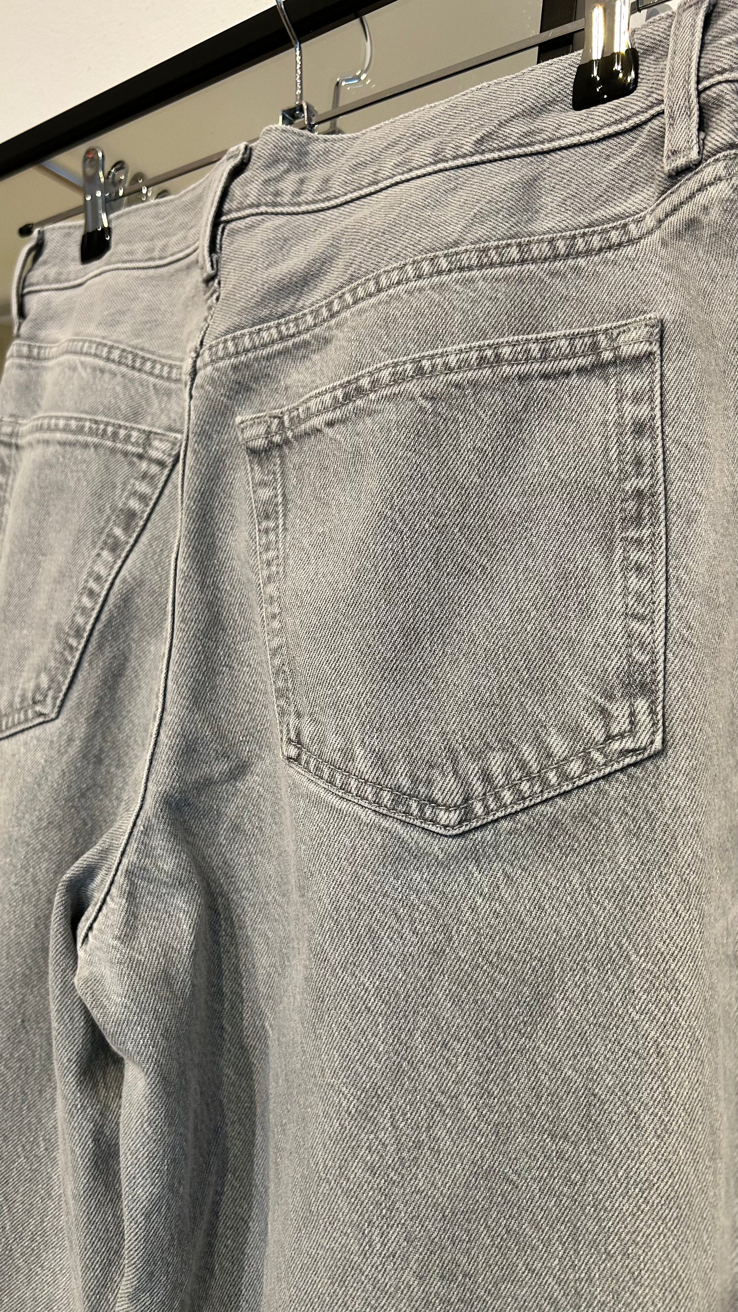 ARKET Jeans Wideleg lt gey / 27