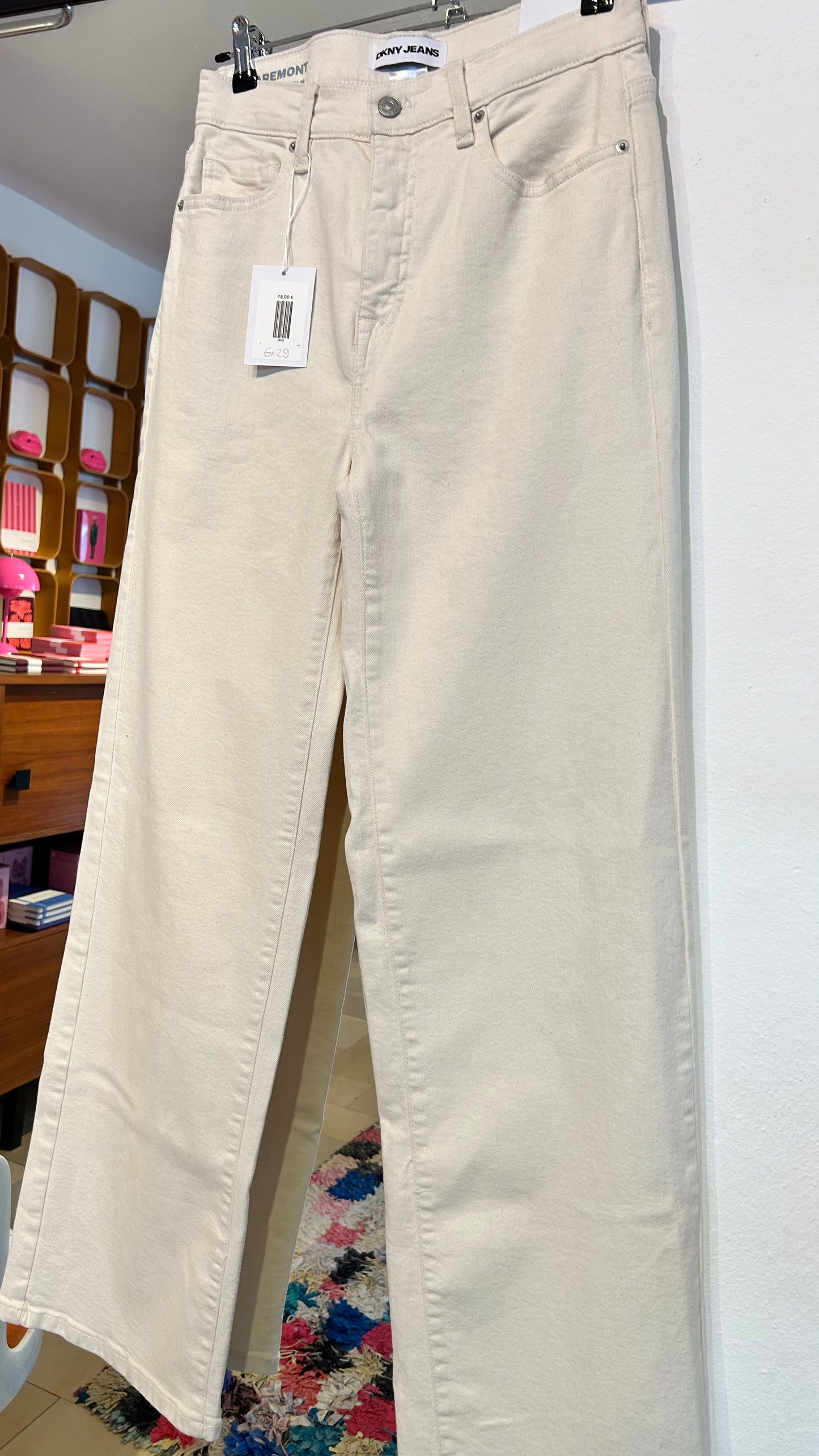 DKNY Jeans wideleg creme / 29