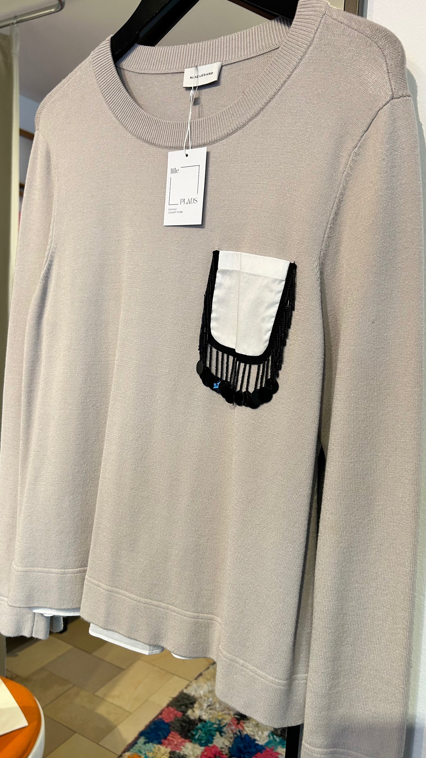 RENÉ LEZARD Pullover greige / 40