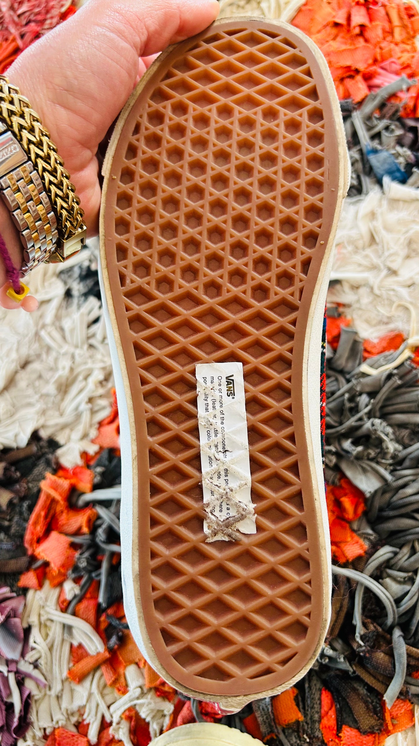 VANS rot/schwarz Pendleton 40